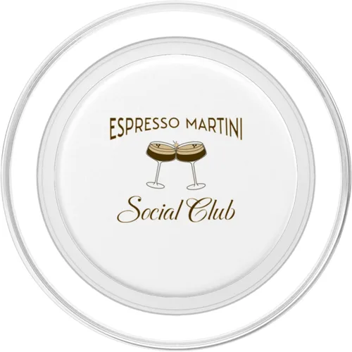 Vista 2 de Elegante diseño Espresso Martini Social Club para despedida de soltera PopSockets MagSafe PopGrip para iPhone