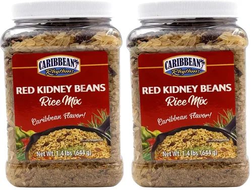 Vista 4 de Caribbean Rhythms Mezcla de arroz con pollo Jerk, 1.6 lb