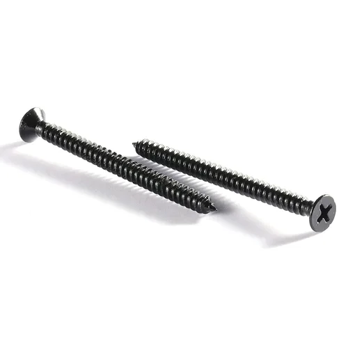 Vista 10 de Tornillos para madera #4 x 1/2", 100 tornillos de acero inoxidable 18-8 (304), cabeza plana Phillips, tornillos autorroscantes rápidos para paneles