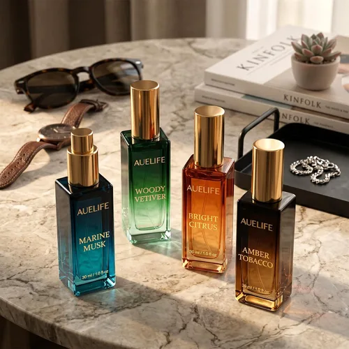 Vista 12 de Auelife Men's Perfume Gift Set, 4x30mL Cologne, Gifts for Father, Dad & Him