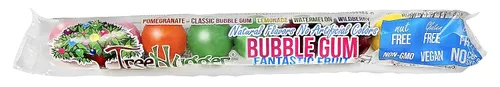 Vista 6 de Tree Hugger Goma de burbujas totalmente natural, fruta fantástica, 1.6 onzas (paquete de 12)