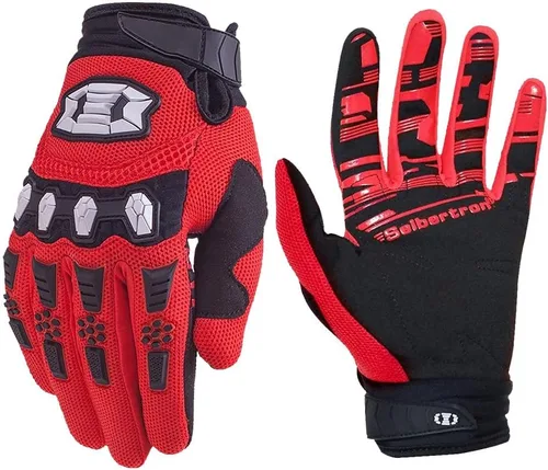 Vista 12 de Seibertron - Guantes unisex para bicicleta BMX MX ATV MTB, guantes para bicicleta de montaña, ciclismo, todoterreno/Dirt Bike, guantes de carretera
