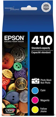 Vista 2 de Epson 410 Claria Premium Ink Standard & Combo de alta capacidad para impresoras de la serie XP