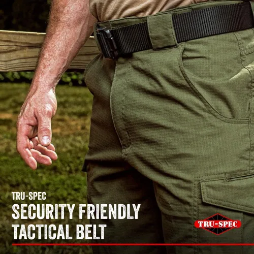 Vista 2 de Cinturón de trabajo para hombre, de acceso rápido en controles de seguridad, de TRU-SPEC