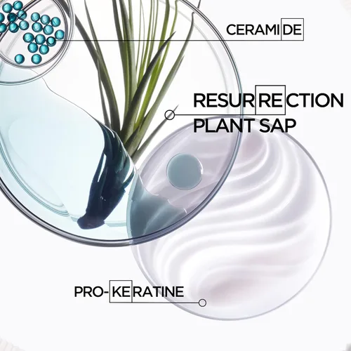 Vista 3 de KERASTASE Resistance Ciment Thermique - Suero para el cabello e imprimación de secado por soplado Protector térmico para cabello dañado Reduce