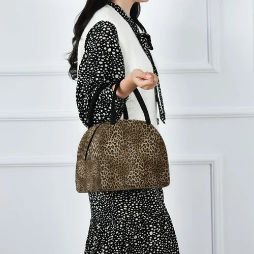 Vista 6 de Bolsa de almuerzo vintage con estampado de leopardo y piel de animal, hielera, aislada, portátil, con cremallera, para hombres, mujeres, niños