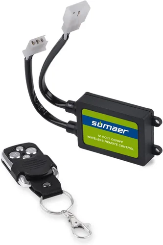 Vista 9 de Kit de arnés de cableado con control remoto inalámbrico para barra de luz LED de 12 V, soporta 1/2 cables, 4 modos