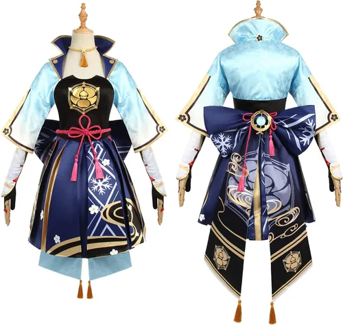 Vista 5 de NSPSTT Genshin Impact Cosplay - Disfraz de todos los personajes, juego completo, disfraz de Halloween para mujeres y hombres