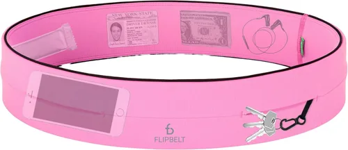 Vista 11 de FlipBelt - Cinturón de correr clásico, riñonera para correr unisex, empresa de EE. UU