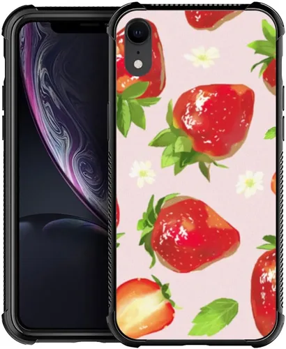 Vista 31 de DJSOK Funda compatible con iPhone XR, H American Eagle Flag con cuatro esquinas, protección a prueba de golpes, TPU suave y patrón de policarbonato