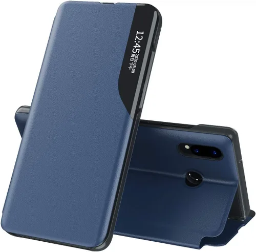 Vista 9 de Funda para Huawei P30 Pro, color negro Funda de piel con soporte, magnética, funda para teléfono para mujeres y hombres, protección a prueba