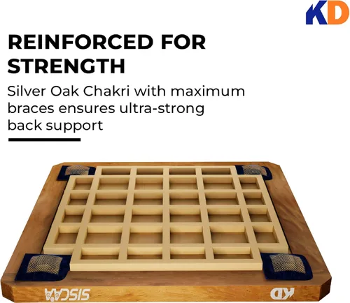 Vista 9 de KNK Carrom Board Champion Bulldog Jumbo Carrom Tablero de juego familiar para interiores aprobado por la Federación Internacional Carrom resistente