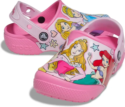 Vista 6 de Crocs Unisex Niño Disney Princess Clog Princesa Zapatos para Niñas
