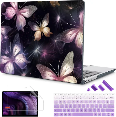 Vista 15 de Mektron Funda para laptop Microsoft Surface GO 3 de 12.4 pulgadas, compatible con Go 2/1, versión 2022-2020, modelo 1943/2013, carcasa rígida