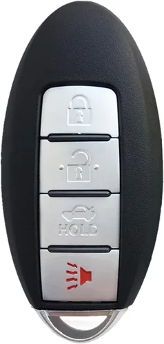 Vista 4 de Funda para llavero inteligente con control remoto para Nissan Altima Maxima Murano Infiniti KR55WK48903 Reemplazo sin llave para llavero