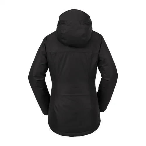 Vista 2 de Volcom Chaqueta con capucha para mujer, con aislamiento, snowboard, esquí, invierno