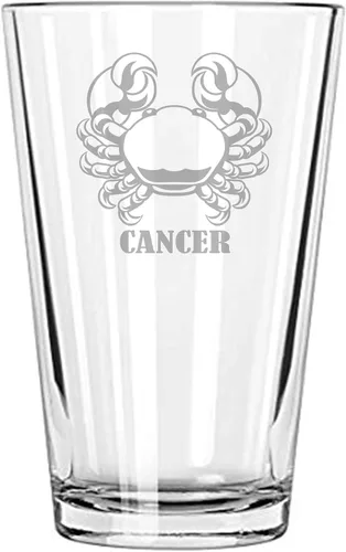Vista 6 de Alankathy Mugs Vaso de cerveza de 16 onzas para signo del zodiaco Signo de nacimiento Acuario Aries, Cáncer Capricornio Géminis Leo Libra Piscis