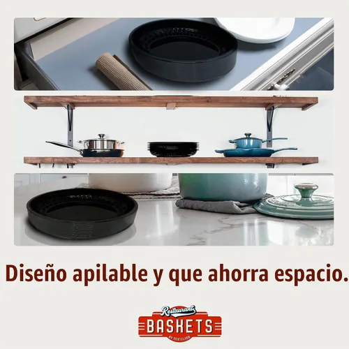 Vista 6 de Cestas de plástico de comida rápida, enormes cestas de comida de 12 x 9 pulgadas para servir, reutilizables, para restaurante, comedor, hamburguesa