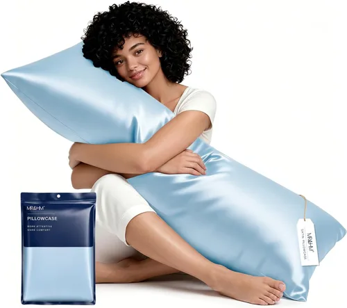 Vista 66 de MR&HM - Funda de almohada de satén