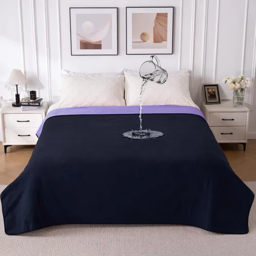 Vista 22 de QiyI Manta Impermeable para Cama Sofá Sillón, Pequeña Lavable Reversible y Reutilizable Manta Decorativa para Mascotas Perro Gato, Cubierta de Sofá