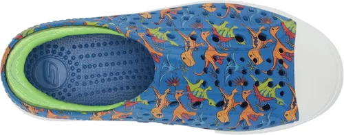 Vista 5 de Skechers Tenis unisex Guzman Steps-Lil Dino para niños