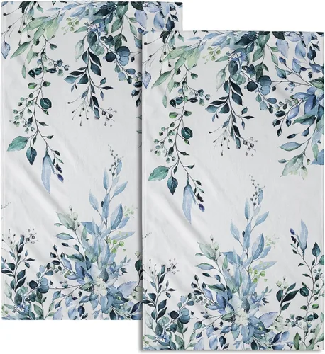 Vista 29 de Giwawa Juego de 2 toallas de mano con diseño de camión americano del 4 de julio, toallas de baño para el Día de la Independencia, suaves
