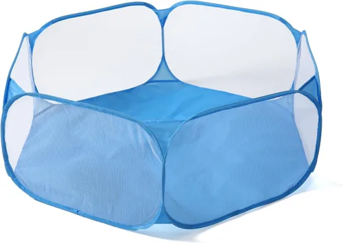 Vista 14 de STARBOLO Tienda de campaña para niños con pelotas, plegable para niños pequeños, piscina de pelotas, valla de gateo para interiores y exteriores