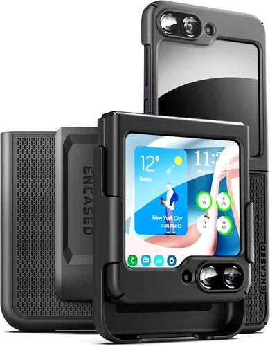 Vista 8 de Encased Funda de cinturón para Samsung Galaxy Z Flip 3 con clip de funda serie DuraClip (Z Flip3)