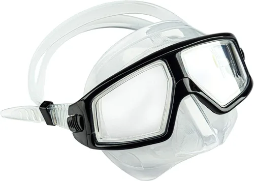 Vista 6 de Máscara de buceo apnea - Gafas de silicona de bajo volumen
