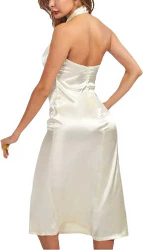 Vista 5 de Vestido largo sexy para mujer