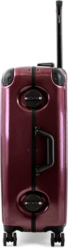 Vista 4 de Calvin Klein Fulton 20 Hardside Spinner equipaje con cerradura TSA Burgundy Fulton