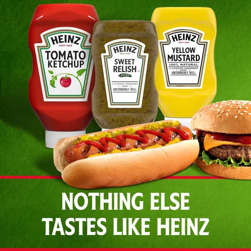 Vista 7 de Heinz Sweet Relish, botella de 12.7 fl oz