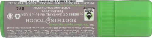 Vista 2 de Calmante Touch, Bálsamo Labial Coco Lima Organic, 0.25 oz