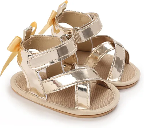 Vista 4 de WILLFUN Sandalias de verano para bebés niños y niñas, puntera cerrada, suela de goma suave, zapatos para exteriores para niños pequeños que caminan