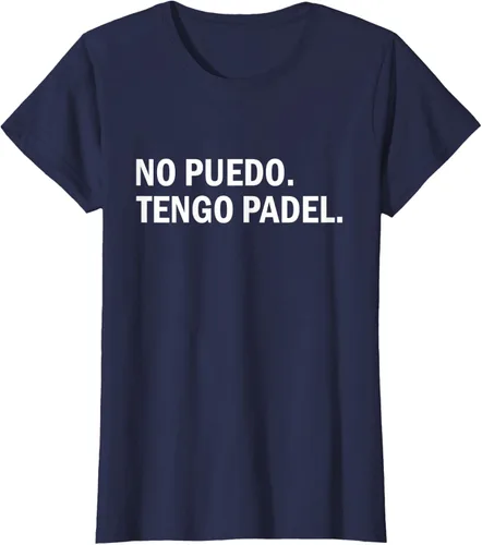 Vista 44 de Camiseta de jugador divertido No Puedo Tengo Padel Hobby