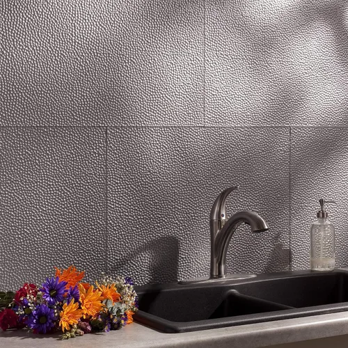 Vista 70 de FASÄDE Vinilo decorativo martillado de 18 x 24 pulgadas en muro en bronce bermudas (paquete de 5)