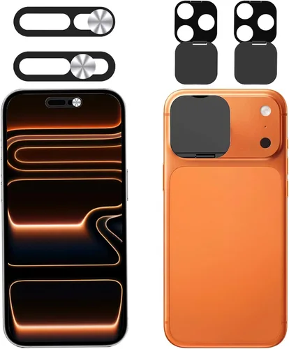 Vista 18 de Funda de privacidad compatible con 13 Pro/iPhone 13 Pro Max con cubierta de cámara frontal, protege la privacidad y la seguridad, pero no afecta