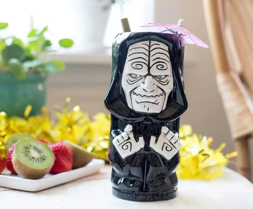 Vista 5 de STAR WARS Geeki Tikis Emperor Palpatine Darth Sidious - Taza de cerámica 18 onzas