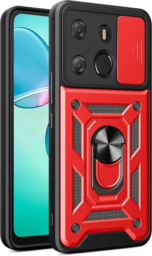 Vista 14 de Compatible con carcasa de soporte Infinix Zero Ultra 5G, con cubierta de lente de cámara deslizante compatible con funda Infinix Zero Ultra 5G Negro