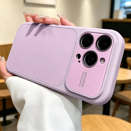 Vista 12 de Funda de silicona líquida para iPhone 17 Pro Max equipada con película protectora de lente, anticolisión suave al tacto y resistente a las manchas