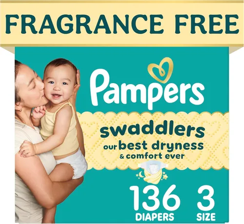 Vista 21 de Pañales talla 1, 32 unidades – Pañales desechables Pampers Swaddlers