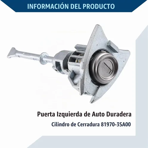 Vista 6 de 81970-3SA00 81250-3SA00 / Interruptor de encendido del cilindro de bloqueo completo para Hyundai Sonata 2009-2014 / Cilindro de bloqueo de puerta