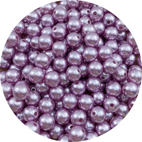 Vista 24 de 3000 cuentas de perlas de 0.118 pulgadas con agujero redondo suelto para decoración del hogar, rellenos de jarrones, manualidades, fabricación