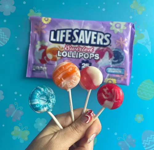 Vista 5 de Paletas de caramelo de Pascua a granel, edición de Pascua, piruletas Life Savers Pops, piruleta gourmet original, rellenos de canasta, rellenos