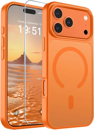 Vista 24 de SUPFINE Funda magnética para iPhone SE 2022 (3ª)/2020 (2ª), iPhone 8 (compatible con MagSafe) (protección contra caídas de grado militar), funda