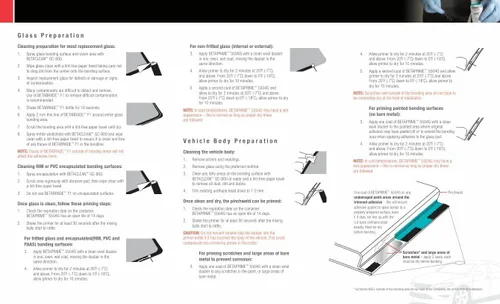 Vista 7 de U-418 Dow Auto Glass Primerless Uretano/Adhesivo con imprimación de una sola aplicación (1)