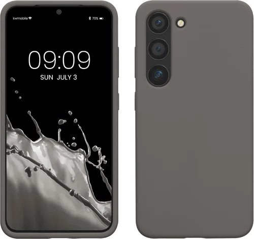 Vista 83 de kwmobile Funda compatible con Samsung Galaxy S9 - Funda de silicona TPU con acabado suave - Blue Reef