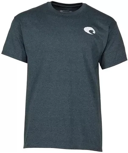 Vista 3 de Costa Del Mar Camiseta de manga corta Species Shield para hombre
