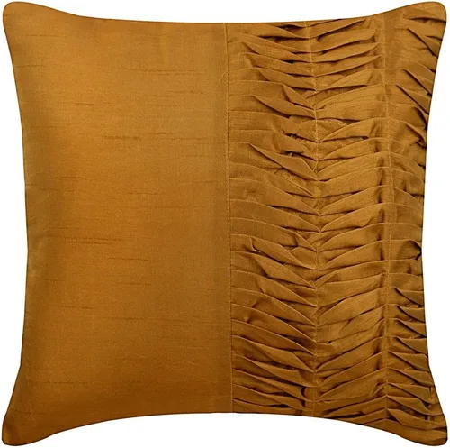 Vista 24 de The HomeCentric Funda de almohada dorada, funda de almohada geométrica moderna, funda de almohada de 12 x 12 pulgadas (11.8 x 11.8 in), funda