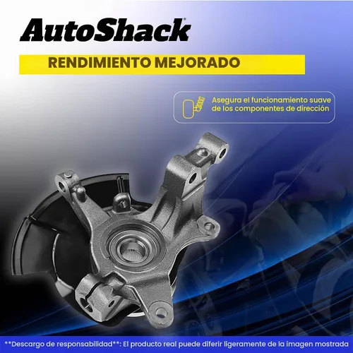 Vista 5 de AutoShack nudillo de dirección delantero izquierdo para Ford Escape 2005-2012 Mercury Mariner Mazda Tribute 2.5L 3.0L V6 4WD FWD Lado
